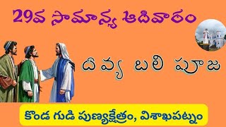 29th Ordinary Sunday Holy Eucharist by Fr Stephen MSFS [upl. by Ezeerb]