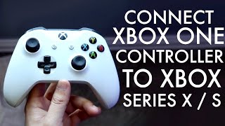 How To Connect Xbox One Controller To Xbox Series X  S [upl. by Nurse]