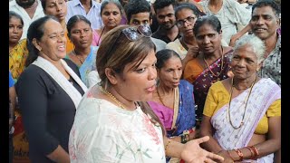 Social Worker FIDOLL PEREIRA with Flower and Candle seller at Old Goa [upl. by Yllop]