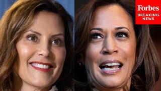 JUST IN Michigan Governor Gretchen Whitmer Endorses Vice President Kamala Harris [upl. by Tilla]