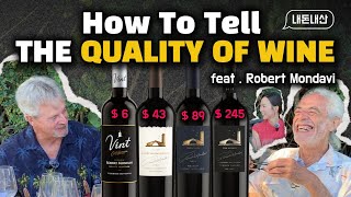 Two Masters of Wine Blind taste  Robert Mondavi Cabernet Sauvignons at prices ranging from 6250 [upl. by Vivyan]