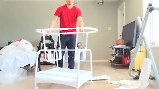 Baby Bassinet how to assemble [upl. by Vahe78]