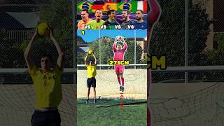 Ederson VS Neuer VS Casillas VS Alisson VS Donnarumma Jump Challenge [upl. by Schaffer]