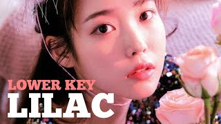 KARAOKE Lilac  IU Lower Key  Forever YOUNG [upl. by Johansen79]