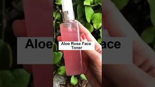 Aloe Rose Toner skintoning skincare glowuptipsforgirls GlowlifewithHafsahShaikh [upl. by Lyrahc]