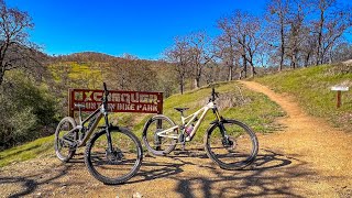 First time at Exchequer Bike Park [upl. by Aynos]