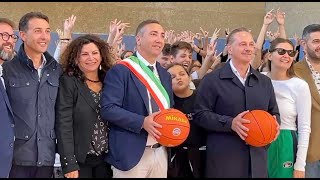 Quarto inaugurata la nuova palestra alla scuola quotGobetti  De Filippoquot [upl. by Lemor38]