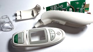 Medisana infrared thermometer disassembly [upl. by Yarised]