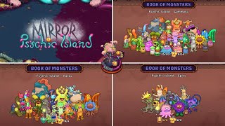 Complete Book of Monsters  Mirror Psychic Island All Commons Rares amp Epics [upl. by Zacherie544]