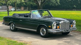 1971 Mercedes 280SE 35 Cabriolet quotFOR SALEquot [upl. by Arquit895]