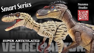 2024 Nanmu Smart Series Super articulated Jurassic Park 3 Velociraptors Review UNBELIEVABLE [upl. by Herman870]