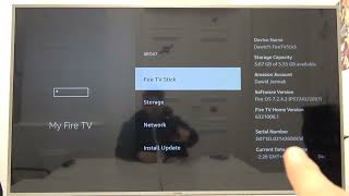 Seriennummer auf dem Amazon Fire TV Stick finden [upl. by Llohcin]