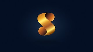 Gold Letter Design in Affinity Designer [upl. by Tansy]