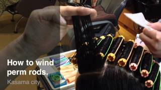 How to wind perm rods [upl. by Yaral]