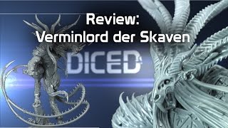 Review Verminlord der Skaven für Warhammer  DICED [upl. by Nylitak180]