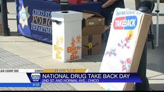 University Police at Chico State participate in National Drug Take Back Day [upl. by Nosiddam]