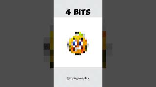 64 bits 32 bits 16 bits 8 bits 4 bits 2 bits 1 bit 12 bit 14 bit  Scary Cover Orange shorts [upl. by Sari]