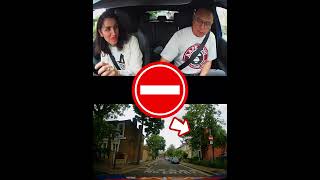 NO ENTRY SIGN drivinginuk drivingfails foryou fyppp abcxyz drivinglessons101 fypage fypp [upl. by Allistir]