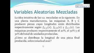 Variables Aleatorias Unidimensionales  Clase 06 [upl. by Mossman]