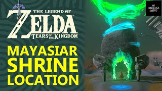 Mayasiar Shrine Location  Starview Island Puzzle Solution in Zelda Tears of Kingdom [upl. by Hulbig]