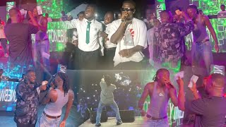 🙌🏾Stonebwoy Performs amp Jam With Samatex Players At DinnerSamreboi Big Men Surprise Him On Stage😲 [upl. by Jourdain]