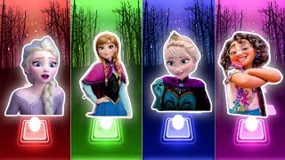 Disney Princesses Songs on YouTube  Let It Go Vs Into The Unknown Vs Anna Vs Frozen Who is Best [upl. by Pape]