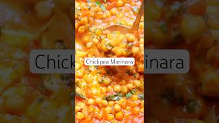 15Minute Chickpea Marinara Chickpea Recipe chickpeas [upl. by Hsizan]