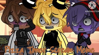 Pizza Tower Scream Meme  FNAF  Gacha Club [upl. by Enilaf]