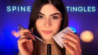 QUESTO ASMR TI FARA VENIRE I BRIVIDI ALLA SCHIENA  Scratching Brushing Mouth sounds 99 Tingles [upl. by Dnomsad]