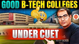 Top BTech Colleges Under CUET  Fees amp Placement Packages  Complete Details  Vinay Shur Sir [upl. by Botzow440]