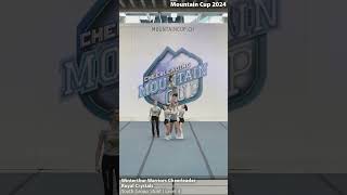 Mountain Cup 2024  9  Winterthur Warriors Cheerleader  Royal Crystals  Youth Group Stunt  L4 [upl. by Ermengarde]