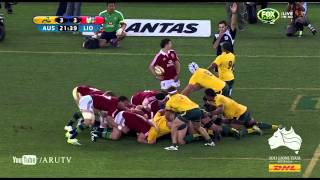 Lions Tour 2013 Highlights from second Test [upl. by Neyuh]