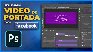 💎¿Cómo hacer vídeos de portada para Facebook  Tutorial Photoshop  bien explicado 👨‍🏫 [upl. by Coppola]