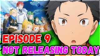 Re ZERO Season 3 Episode 9 Not Releasing Today New Date [upl. by Mcfadden73]