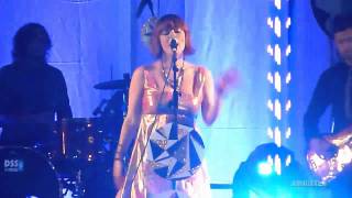 Lenka  Trouble Is a Friend Live in Jakarta 5 October 2011 [upl. by Noryb]