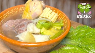 PUCHERO DE TRES CARNES CONSOME CON TRES PROTEÍNAS [upl. by Isyad]