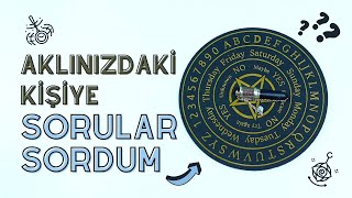 Aklımdaki Kişi İçin PANDÜL  SARKAÇ Kullanarak Sorular Sordum [upl. by Weil361]