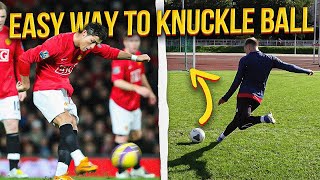 The Ultimate Knuckleball Shooting Guide For Footballers  7 Steps To ProLevel Shooting [upl. by Lener]