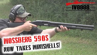 NEW Mossberg 590S SHOOTS MINISHELLS [upl. by Fiel]