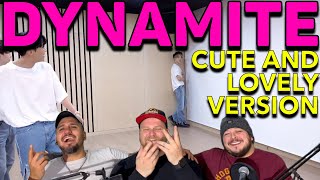 BTS ‘Dynamite’ Dance Practice Cute amp Lovely ver REACTION [upl. by Rakso]