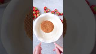 Stroopwafelwafels recept  shorts  Allerhande [upl. by Eornom522]