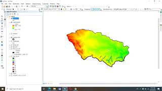 Comment delimiter les bassin versant à partir de limage DEM [upl. by Vaish]