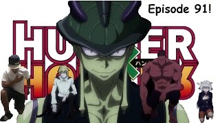 Hunter x Hunter Episode 91 Live Reaction  Optional Redirect  ハンターxハンターのエピソード91！ ライブ反応！ [upl. by Sedecram433]