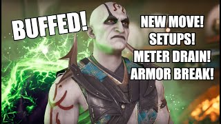 Quan Chi Got Buffed New Move and Setups Guide  Mortal Kombat 1 [upl. by Nnalyrehc]