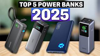 Best Power Banks 2025  Top 5 Best Portable Power Banks for 2025 [upl. by Madoc]