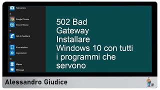 Come Installare Windows 10 con tutti i programmi essenziali guida passopasso [upl. by Odlareg]