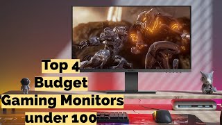 Top 4 Budget Gaming Monitors under 100 Dollars [upl. by Quenna]