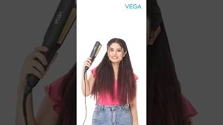 Flat hair Boost it with the Vega Classic Hair Crimper Quick lasting texture with 5 ceramic plates [upl. by Boigie]