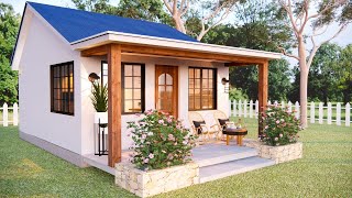 Small House Design  5x6m 320sqft  Mini Home [upl. by Arraes670]