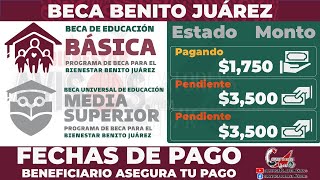 ✅ ¡AVISO ⚠️ ASEGURA EL PAGO DE TU BECA Recibirás 3500 Beneficiarios de las Becas Benito Juárez [upl. by Eetnahc]